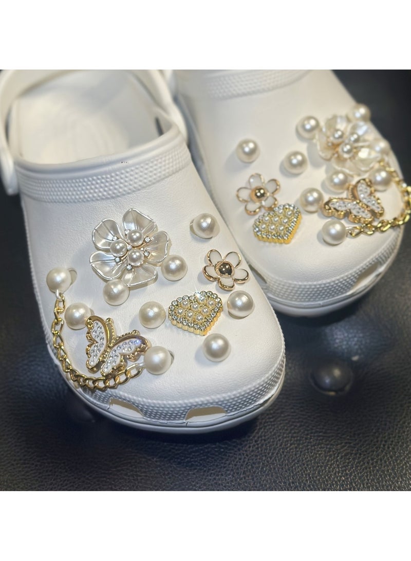 Daisy Butterfly Shoe Charms for Clogs and Garden Shoes  - Image 4