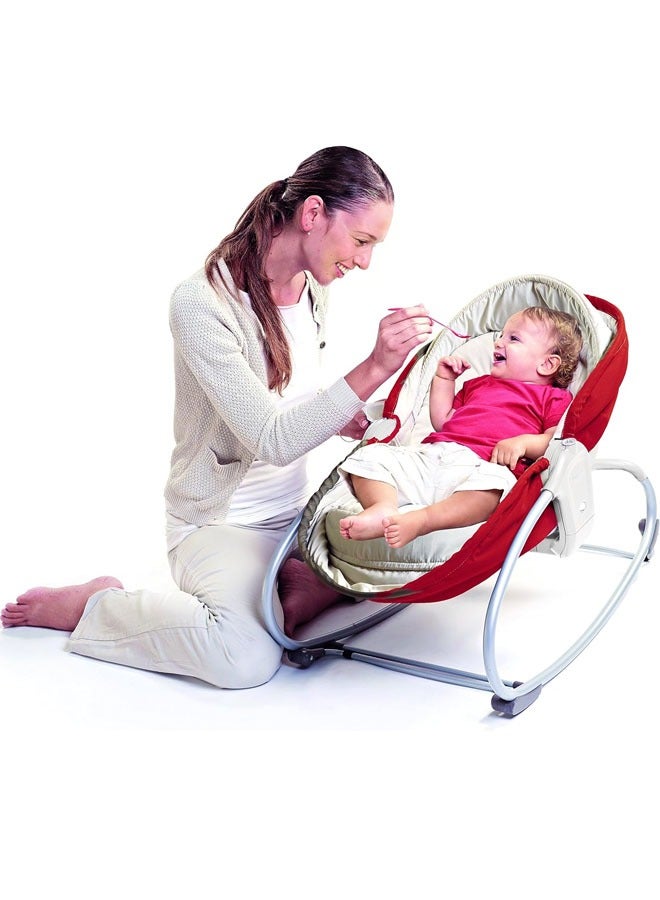 keke 2 in 1 Multifunctional Baby Rocker Vibrating Chair For Newborn To Toddler  - Image 4