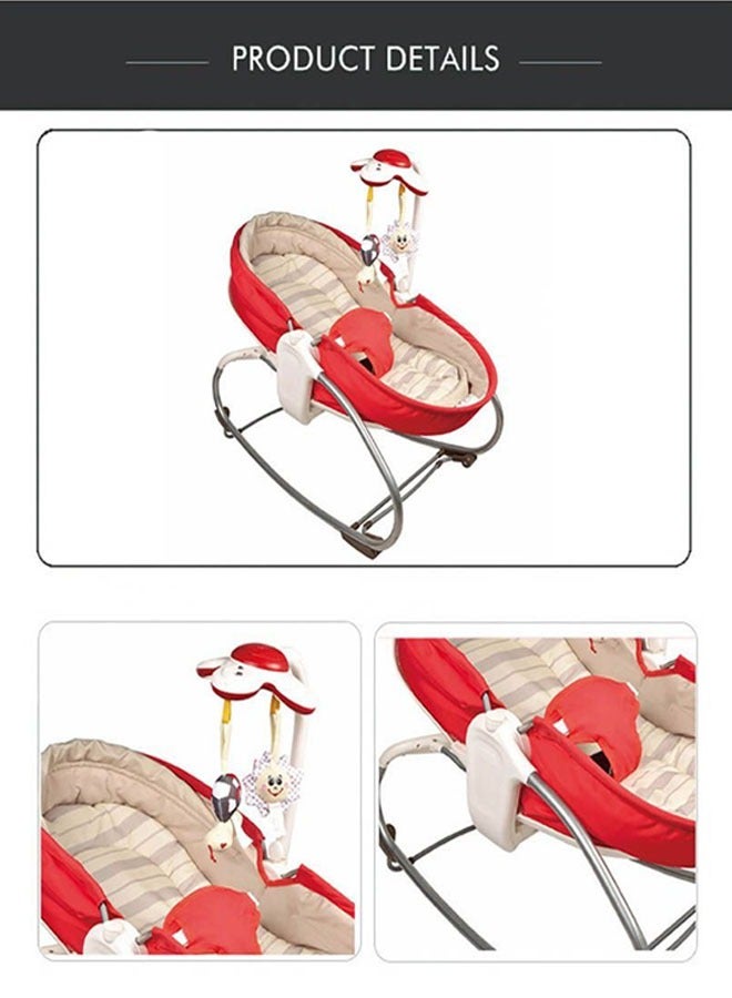keke 2 in 1 Multifunctional Baby Rocker Vibrating Chair For Newborn To Toddler  - Image 2