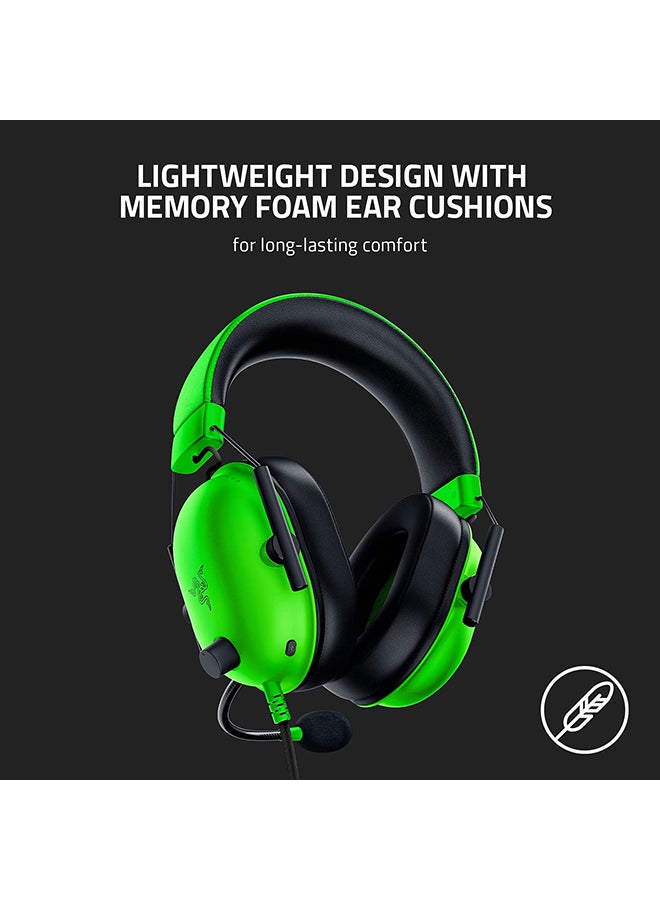 ريزر سماعة BlackShark V2 X: صوت محيطي ثلاثي الأبعاد THX 7.1 - محركات 50 مم - ميكروفون قابل للفصل - PC، PS4، PS5، سويتش، Xbox One، Xbox Series X & S، موبايل - صوت 3.5 مم - Image 5