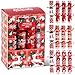 Atonofun 12 Pack Christmas NoSnap Party Table Favors with Christmas Character Design with Party Hat Joke Little Gift Inside for Xmas Gift Holiday Dinner Traditions Supplies - Image 2