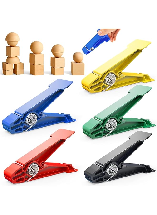 S-TOP Finger Exerciser Set – 5 Resistance Clips for Hand Therapy, Grip Strength & Dexterity – Ideal Finger Strengthener for Rehab, Stroke Recovery, Arthritis, Seniors & Athletes - Image 1