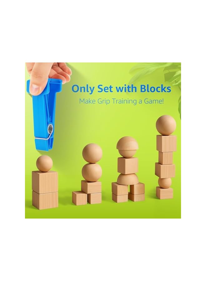 S-TOP Finger Exerciser Set – 5 Resistance Clips for Hand Therapy, Grip Strength & Dexterity – Ideal Finger Strengthener for Rehab, Stroke Recovery, Arthritis, Seniors & Athletes - Image 3