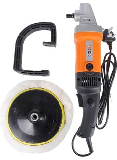 Car Polisher Disc 7Inch 1200W Bs Plug Electric Polishing Machine For Car Detailing Buffing Waxing 600 3000 Rpm Rotary Tool With Auxiliary Handle Spindle Lock Button Velcro Pad Wool Disc - pzsku/Z654CE04C45CED28F048CZ/45/_/1740671990/ee06cd1a-c60a-441d-9076-60d0addcf9b9