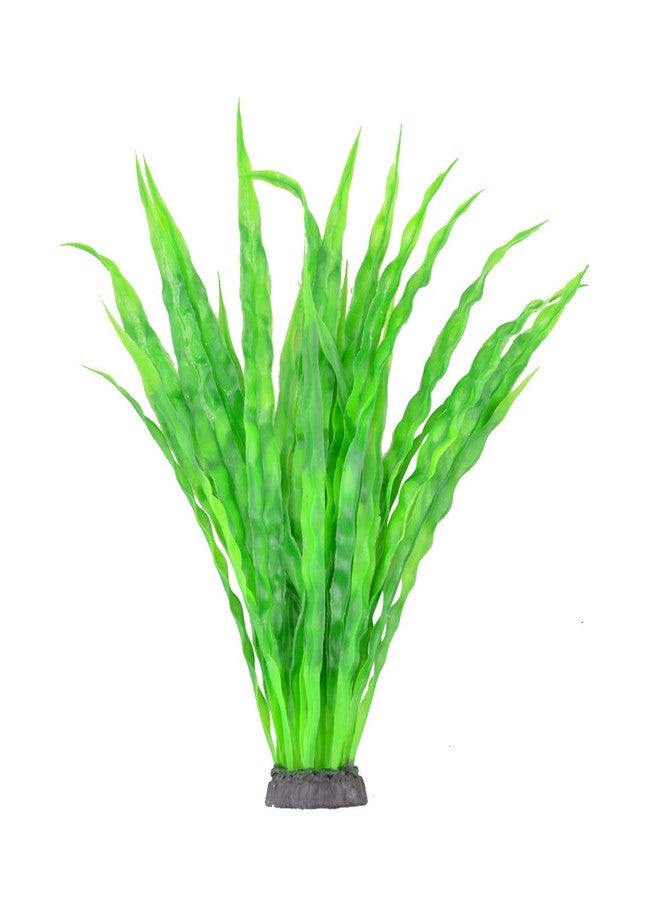 CNZ Aquarium Decor Fish Tank Decoration Ornament Artificial Plastic Plant Java Fern Green, 14-inch - Image 2