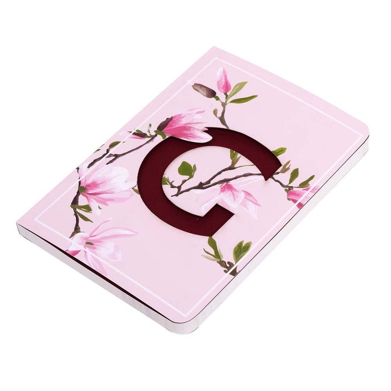 Doodle Initial G Lasercut Diary Notebook, B6 (6.69 X 4.72 X 0.5 Inches), 192 Pages, 80 GSM, Birthday gift for Girls - Image 3