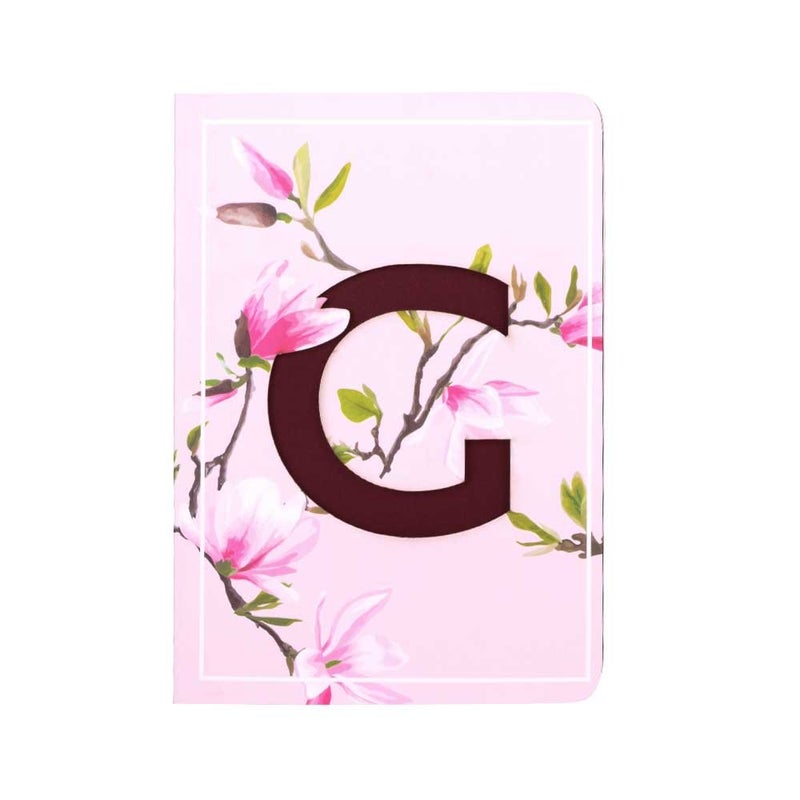 Doodle Initial G Lasercut Diary Notebook, B6 (6.69 X 4.72 X 0.5 Inches), 192 Pages, 80 GSM, Birthday gift for Girls - Image 1