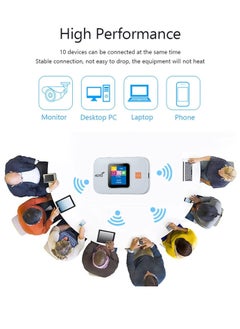 Necomi Pocket 4G/5G WiFi, 4G/5G WiFi 300Mbps Plug and Play Standard SIM Card Pocket Mobile Hotspot Wireless Network Smart Router  - Image 3