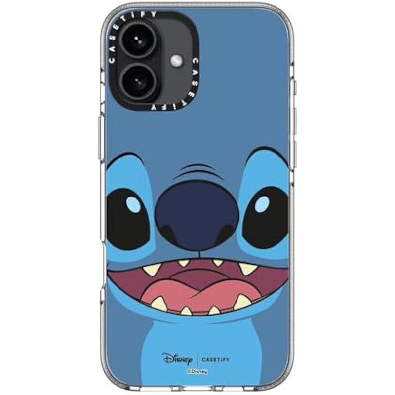 Casetify Clear iPhone 16 Plus Case 【Lilo & Stitch Colab/Not Yellowing / 6.6ft Drop Protection/Compatible with Magsafe】 - Stitch - Clear - Image 5