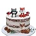 DiDida Woodland Cake Topper Fox Raccoon Deer Pine Cones Mushroom for Baby Shower Birthday - Image 3