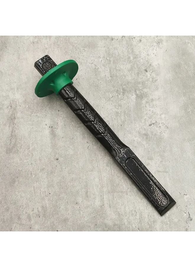 10 Inch Flat Head Chisel Industrial Grade Chrome Vanadium Steel Ergonomic Handle - Image 1