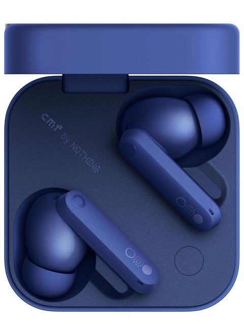 Buds Pro 2 True Wireless Earbuds with ChatGPT Integration – Clear Voice Technology 2.0, 50dB Smart Active Noise Cancellation, Spatial Audio for Immersive Sound, IP55 Water & Dust Resistant, Long Battery Life, Latest 2025 Model in Blue – Premium Bluetooth Earphones for Calls, Music & Gaming
