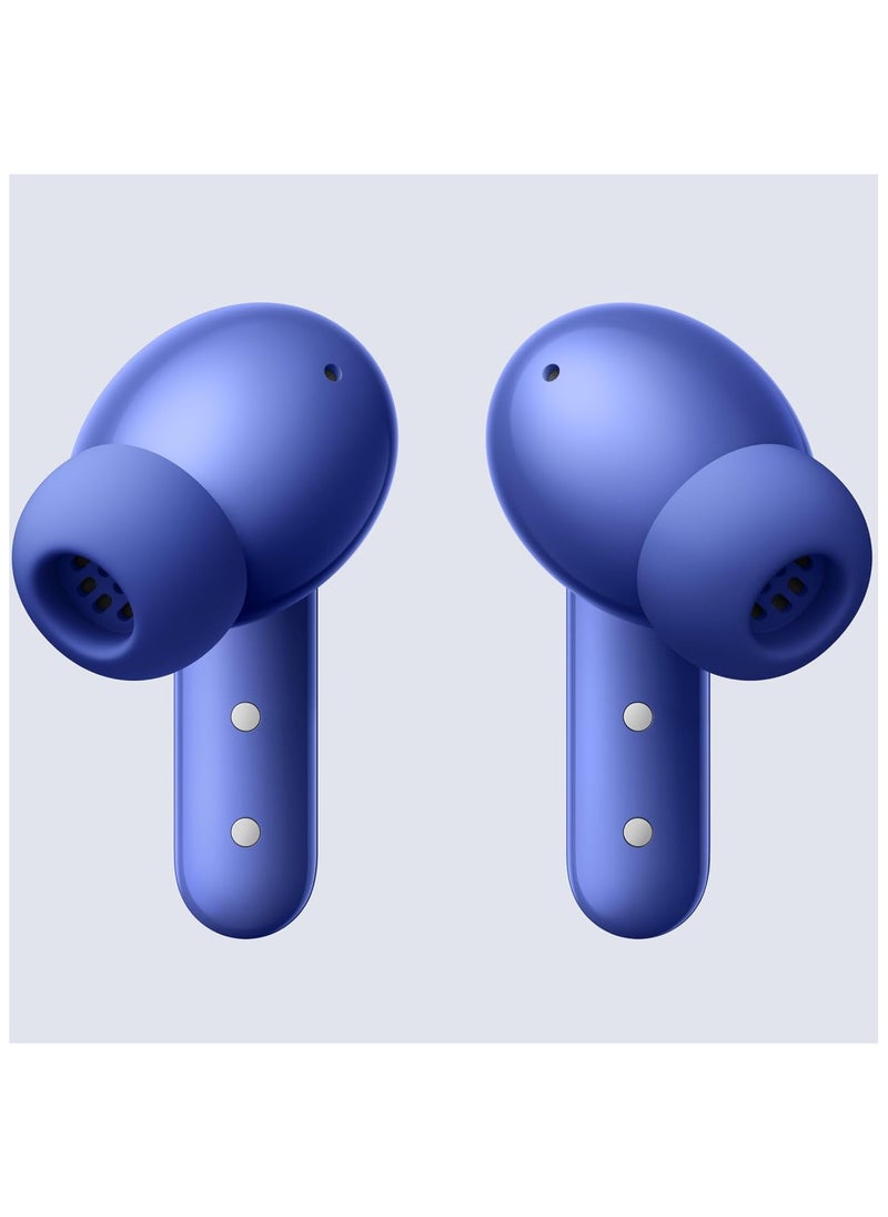 Buds Pro 2 True Wireless Earbuds with ChatGPT Integration – Clear Voice Technology 2.0, 50dB Smart Active Noise Cancellation, Spatial Audio for Immersive Sound, IP55 Water & Dust Resistant, Long Battery Life, Latest 2025 Model in Blue – Premium Bluetooth Earphones for Calls, Music & Gaming