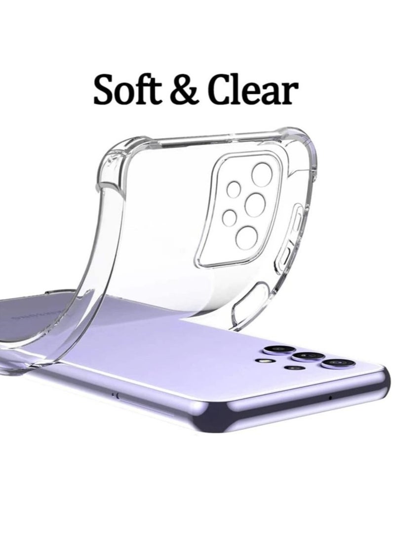 ELTRAZONE Samsung Galaxy A33 5G Case Cover Protective Shock Absorption Bumper soft Transparent Case (Clear) - Image 4