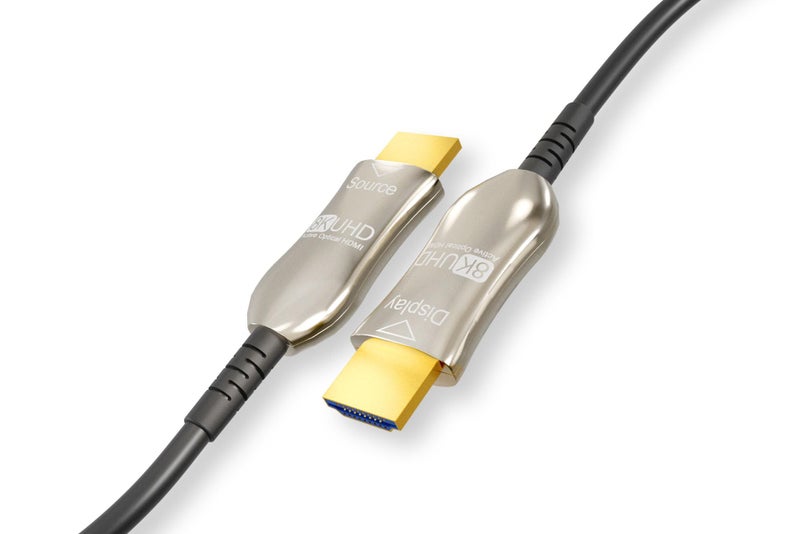 Cablelera 8K UHD CL3 HDMI Cable 2.1, Hybrid Active Optical Cable (AOC), 48Gbps Ultra Fast Long Distance Data Transmission, eARC, HDCP, NVIDIA, AMD, PS5, Xbox, Gaming, Movie, in-Wall Rated, 100ft - Image 3