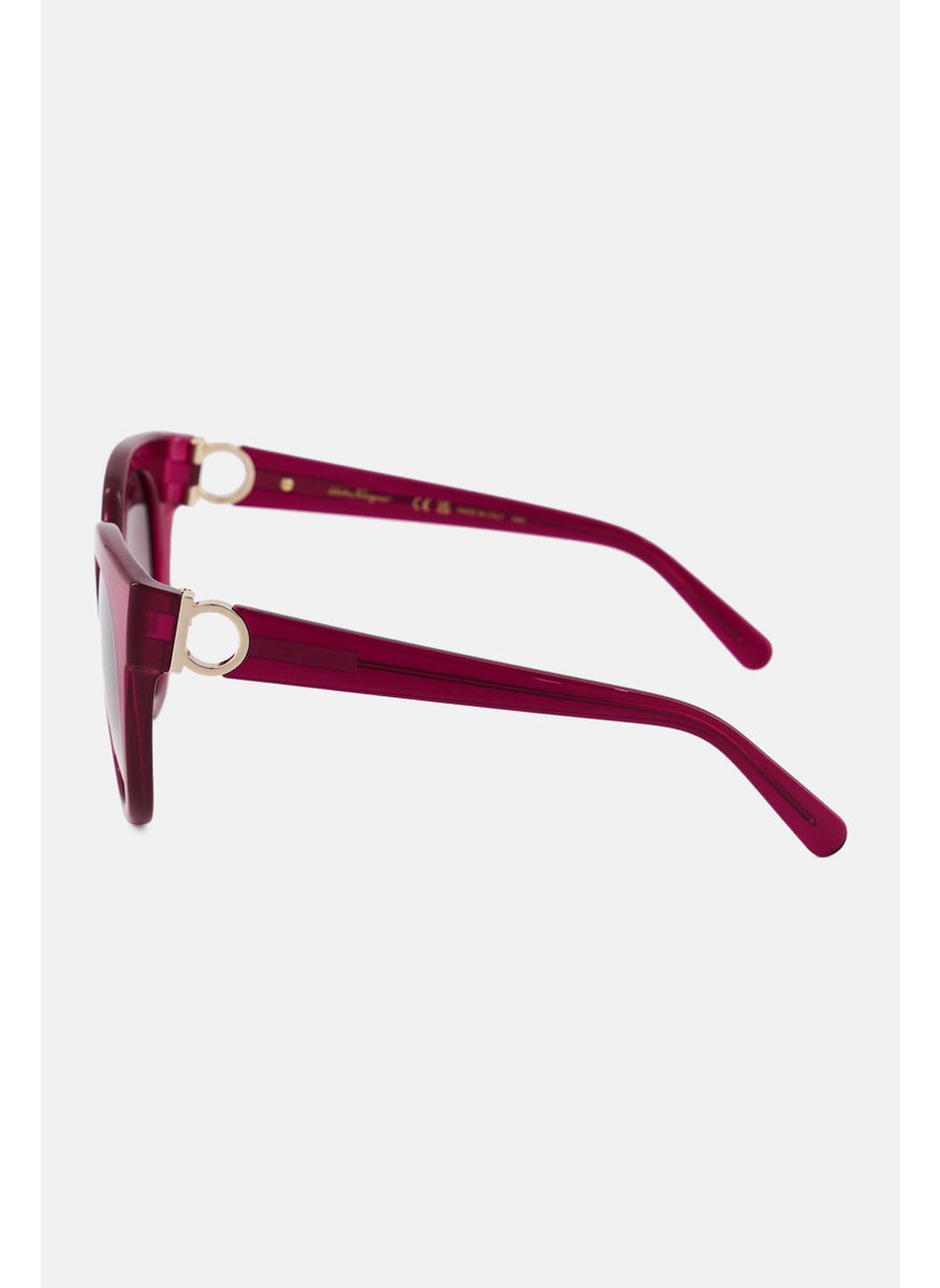 Salvatore Ferragamo Women SF1031S Cat Eye Sunglasses, Purple  - Image 3