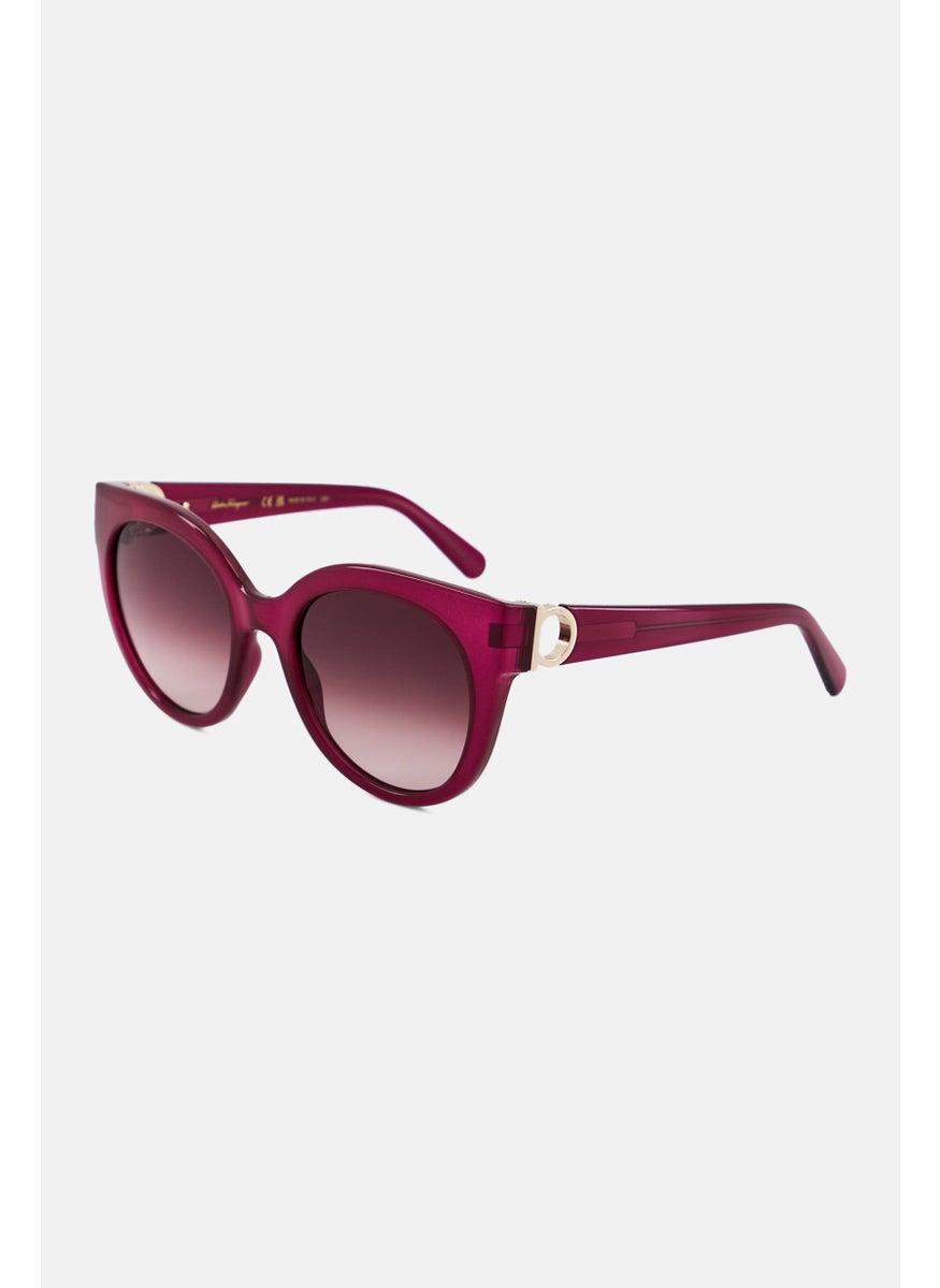 Salvatore Ferragamo Women SF1031S Cat Eye Sunglasses, Purple  - Image 4