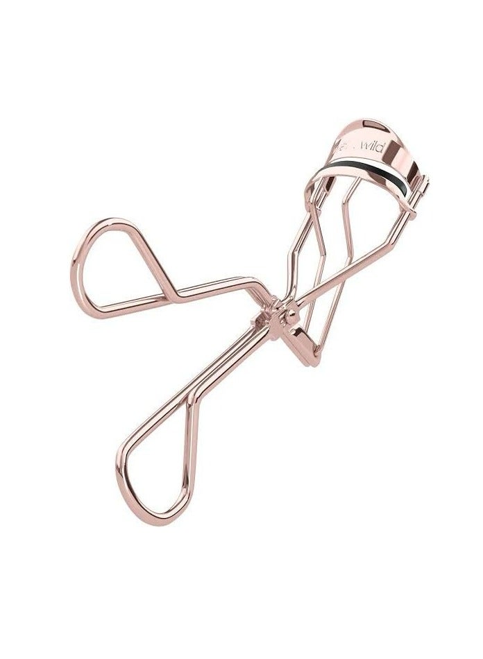 Eyelash Curler, Stainless Steel Curling Eyelash Curler, Electroplated Eyelash Curler, Fashion Eyelash Curler, Makeup Accessories for Women and Girls rose gold - Image 2