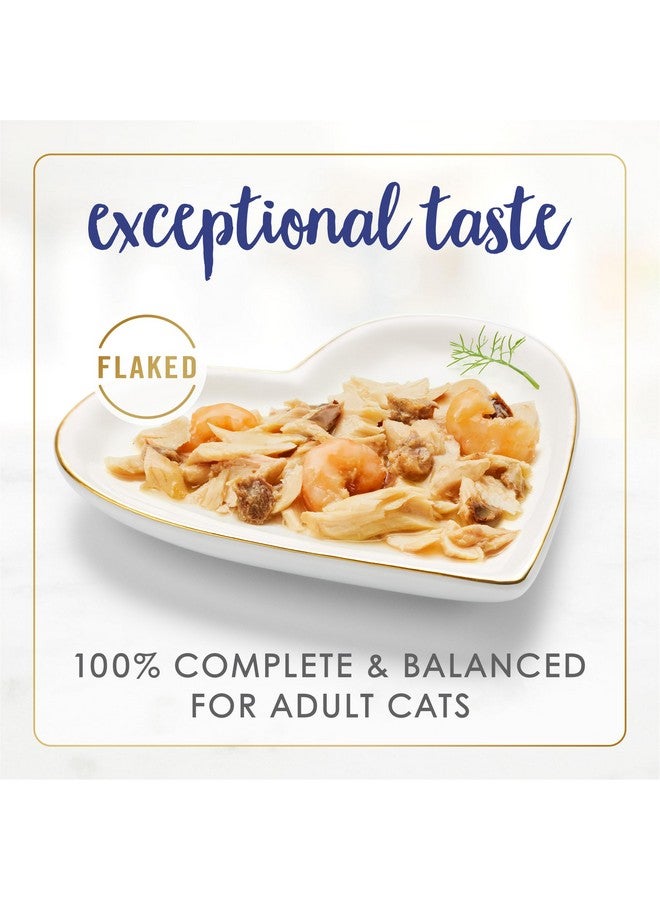 فانسي فيست طعام القطط الرطب من بورينا فانسي فيست برقائق السمك والروبيان - عبوة من ٢٤ علبة، ٣ أونصات - Image 2