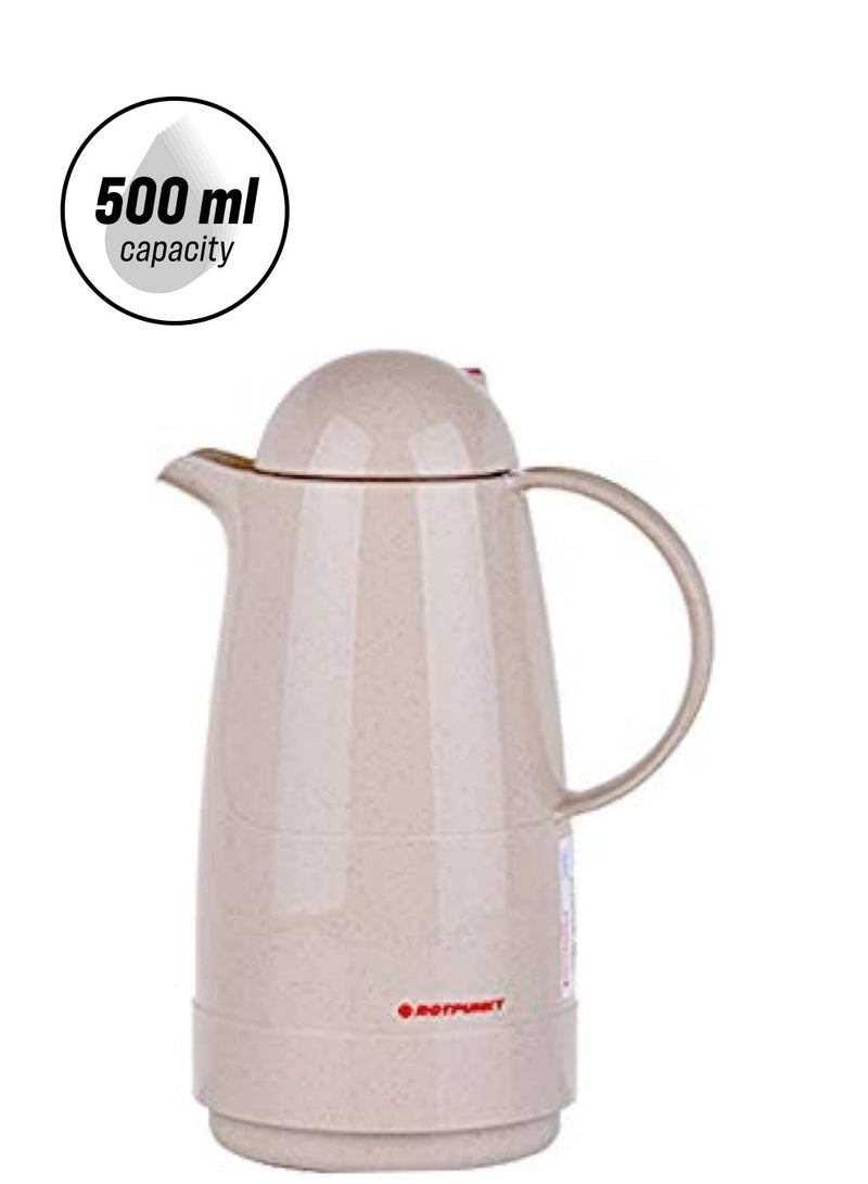 German Rotpunkt Thermos 1/2 L White