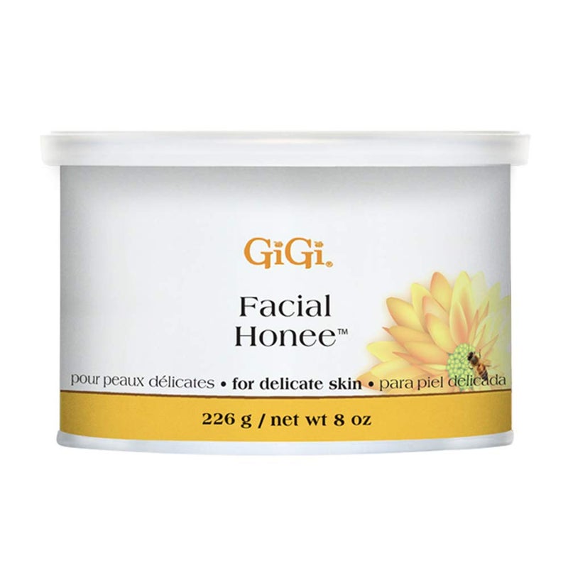 GiGi Facial Honee Wax - Hair Removal Wax for Face and Sensitive Skin, 8 oz - Image 1