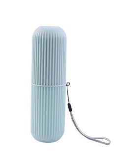 VIUAUAX Portable Travel Toothbrush Case  Toothpaste Holder Toothbrush Caps Cover Simple Travel Toothbrush Box Portable Mouthwash Toothbrush Toothpaste Storage For Business Trips  Camping  Hiking  - Image 1