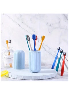 VIUAUAX Portable Travel Toothbrush Case  Toothpaste Holder Toothbrush Caps Cover Simple Travel Toothbrush Box Portable Mouthwash Toothbrush Toothpaste Storage For Business Trips  Camping  Hiking  - Image 4