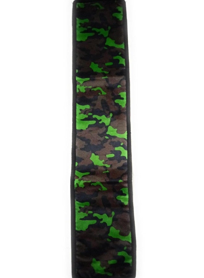 OME Cricket Bat Cover Green Waterproof Camouflage with Free Toe Guard - Image 2