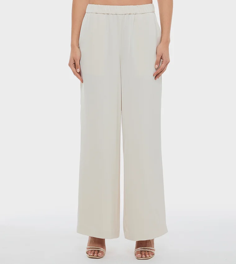 بي سي بي جي BCBG Basic Wide Leg Pants