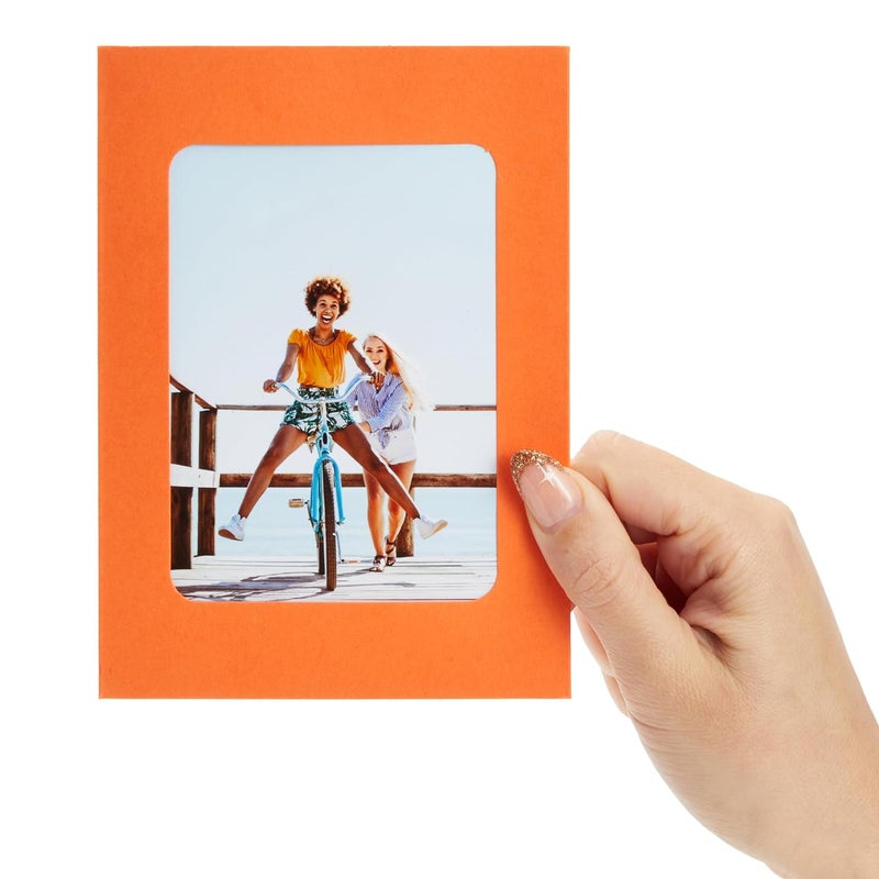 Juvale Juvale Cardboard Paper Picture Frame DIY Hanging Kit 50 Pack 4x6 Inch 10 Colors  - Image 4