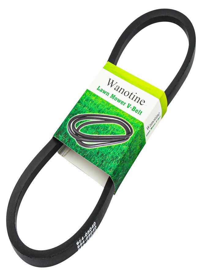 Wanotine 954-05040 Drive Belt Replaces 754-05040, 954-0241, 954-0241A, 754-0241, 754-0241A Upper Drive Belt, Fits MTD Troy-Bilt Craftsman Cub Cadet Lawn Tractor Mowers (5/8" x 35 1/4") - Image 1