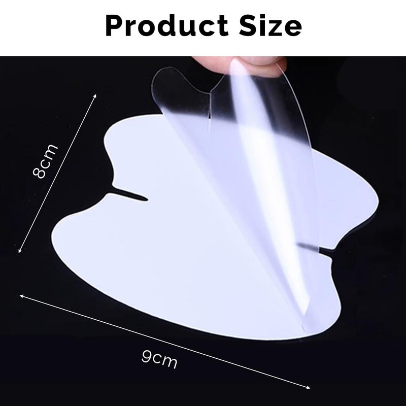 GRTHTATI 10pcs Clear Car Door Handle Scratch Potector TPU Car Door Sticker Universal Protective Films for Vehicles (Clear) - Image 3
