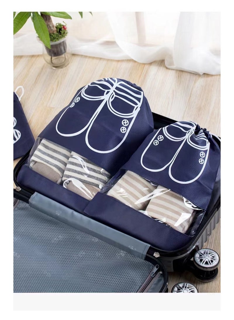 Goolsky 2PC Portable Travel Shoe Bags Shoe Organizer Space Saving Storage Bags - Image 2