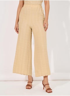 Styli Textured Top & Wide Leg Pants Modest Set  - Image 5