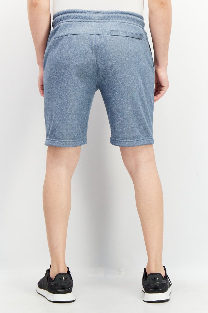 Original Supersoft Men Sportswear Fit Heather Jogger Shorts, Light Navy - Image 2