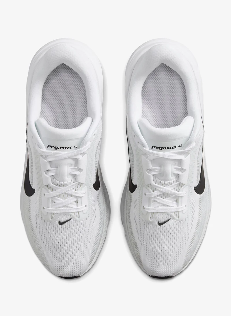 Nike WHITE/BLACK-PHOTON DUST Youth 42 Air Zoom Pegasus  | Best Price UAE