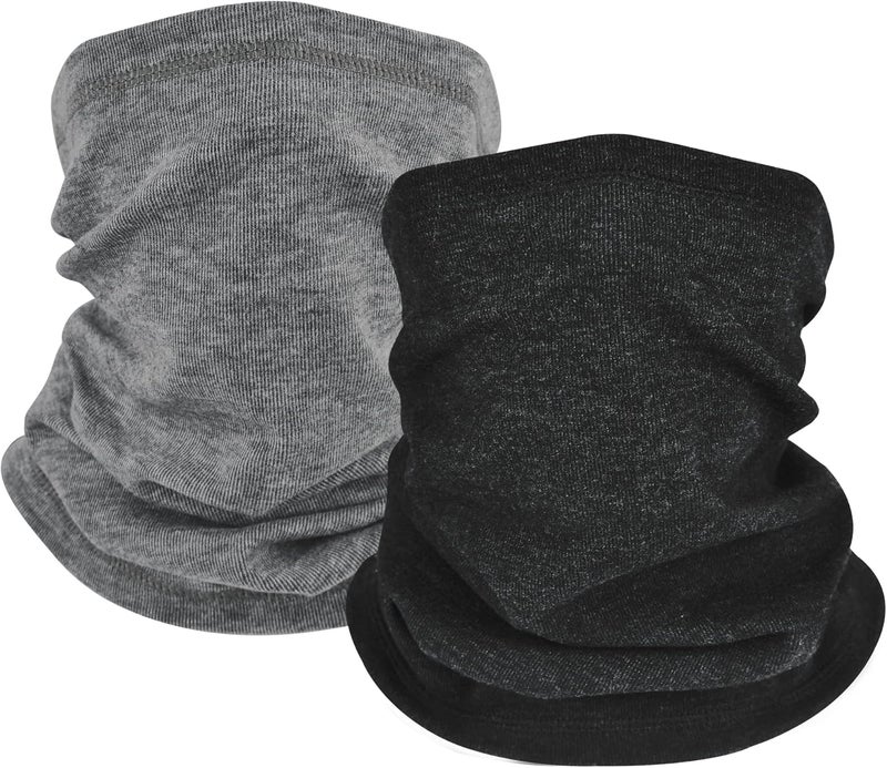 EXski Winter Neck Gaiter Warmer, Soft Fleece Face Mask Scarf for Cold Weather Skiing Cycling Outdoor Sports - Image 1