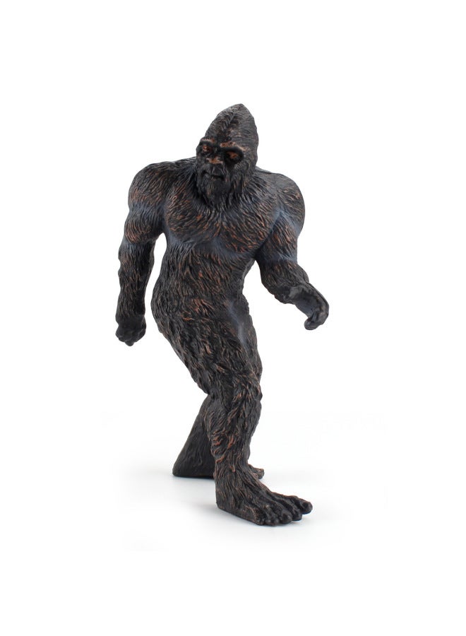 Realistic Bigfoot Model Children's Cognitive Early Ape Ornament Mythical Legend Toy Educational Learning Playset-Color:BL-1 424 116g Savage - Image 3