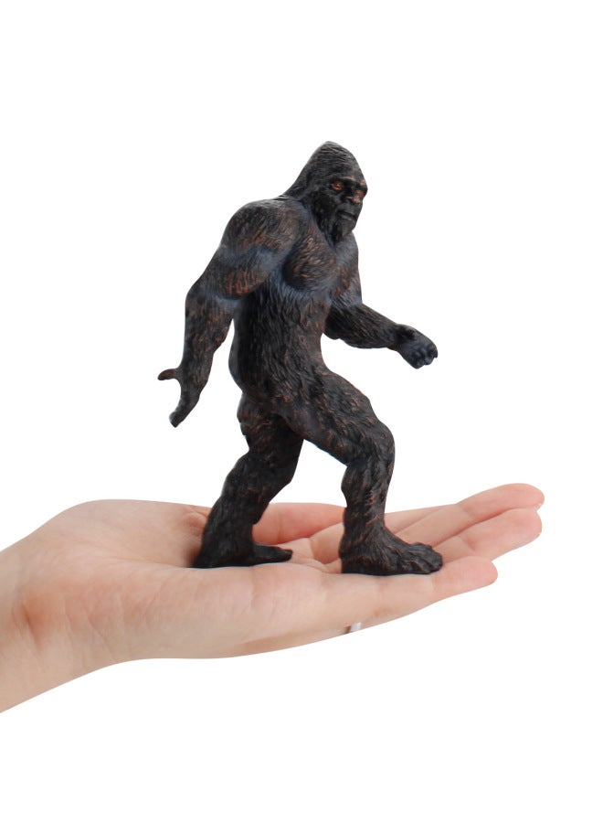 Realistic Bigfoot Model Children's Cognitive Early Ape Ornament Mythical Legend Toy Educational Learning Playset-Color:BL-1 424 116g Savage - Image 5