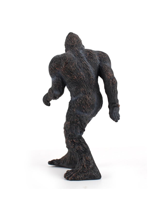 Realistic Bigfoot Model Children's Cognitive Early Ape Ornament Mythical Legend Toy Educational Learning Playset-Color:BL-1 424 116g Savage - Image 4