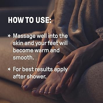 CCS Warming Foot Cream 150 ml Moisturise and Soften Dry Skin and Cold Feet with a warming sensation - Image 4