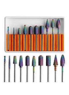 Nail Drill Bits Set, 10Pcs Tungsten Carbide Drill Bits For Nails Remove Acrylic Poly Nail Gel Polish, 3/32" Nail Files For Nail Cutter Cuticle Manicure - pzsku/Z654EA399C2F1DC1DEA37Z/45/_/1730892766/c3d47e63-986a-47e0-9a6b-467bf3b5e7bf