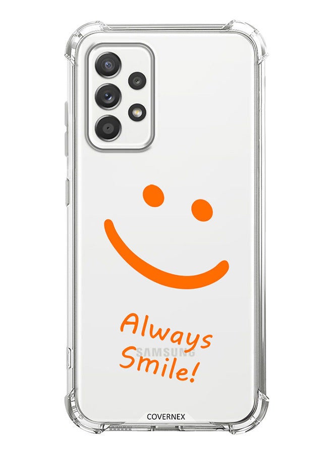Covernex Shockproof Protective Case Cover For Samsung Galaxy A52 5G Always Smile - Image 1