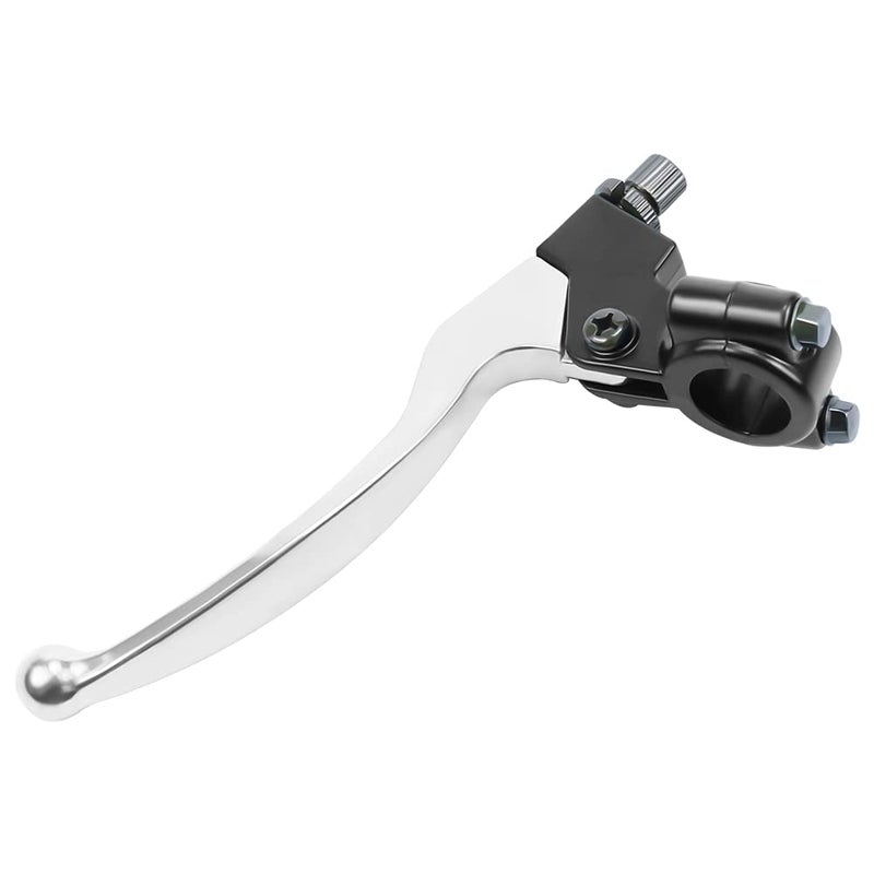 LOCOPOW 7/8"" Brake Handle Left Clutch Lever Compatible with Coleman CT200U CT100U Trail 200 for Honda CRF50 CRF100 CRF 150 XR50 XR200 for Yamaha YZ80 YZ85 YZ100 for Kawasaki KX65 KX85 KDX250 for Suzuki DR250 - Image 1