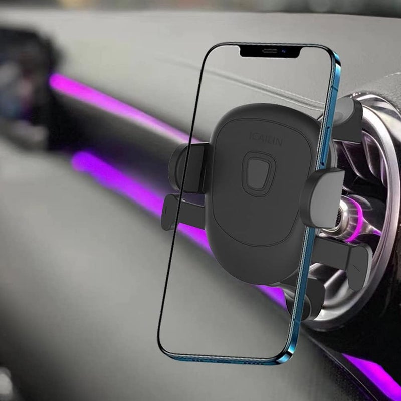 ICAILIN Car Phone Holder for Smartphones - Compatible with Major Car Brands - Image 2