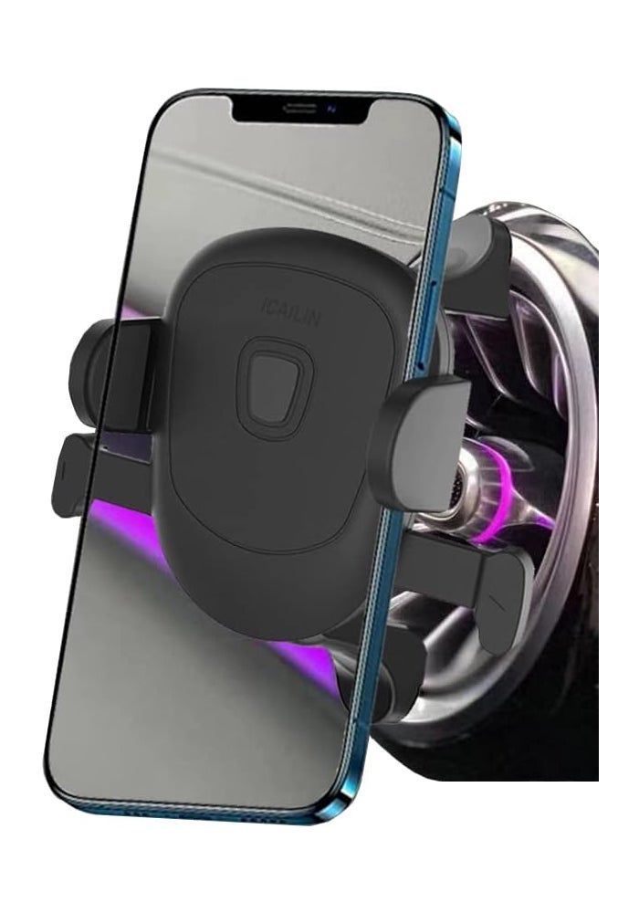 ICAILIN Car Phone Holder for Smartphones - Compatible with Major Car Brands - Image 1