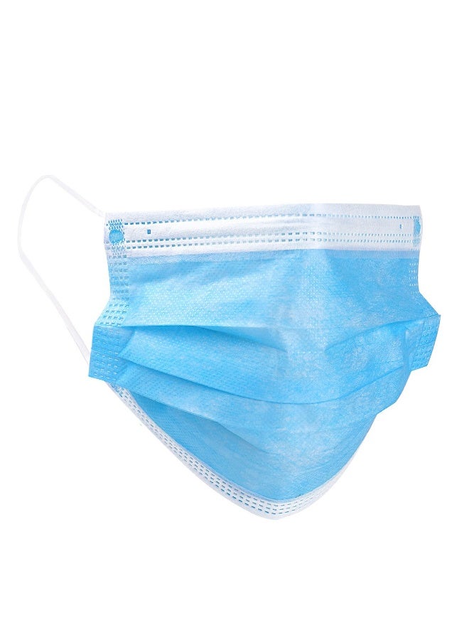 Vaultex Vaultex AMI 3 PLY Disposable Mask, Blue, 50Pcs/Pack  - Image 1
