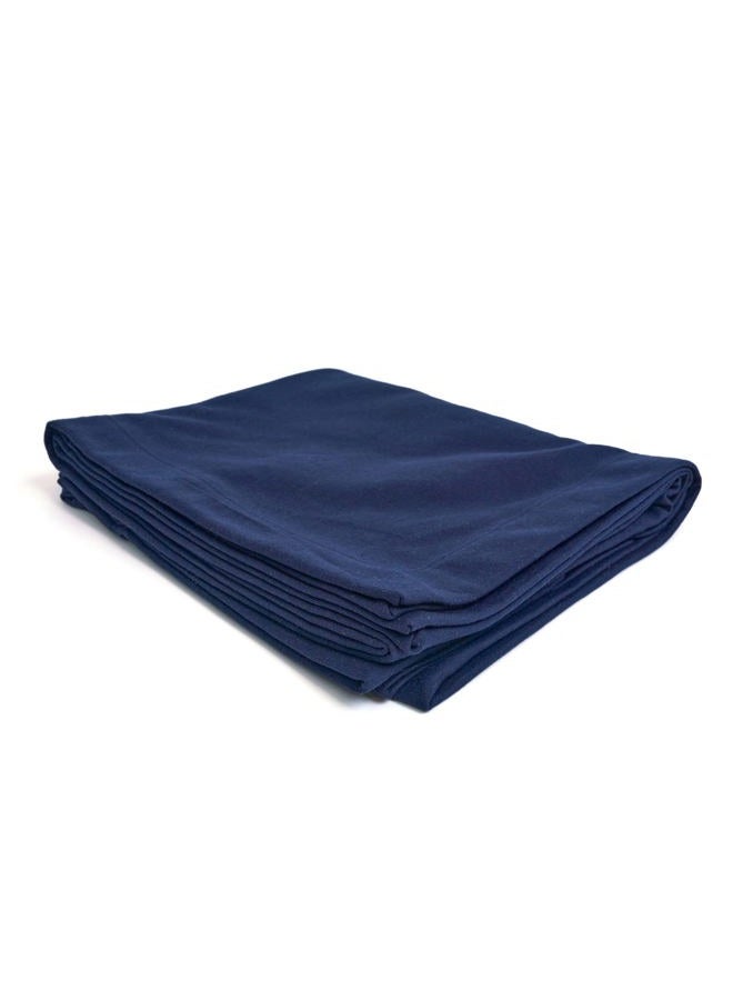 Gildan Heavy Blend Fleece Blanket, Style G18900, Navy, 50" x 60" - Image 3