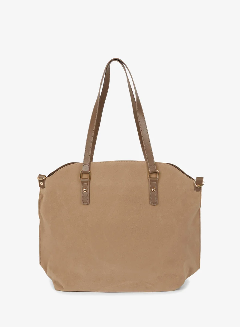 ديفاكتو Woman Suede Shoulder Bag