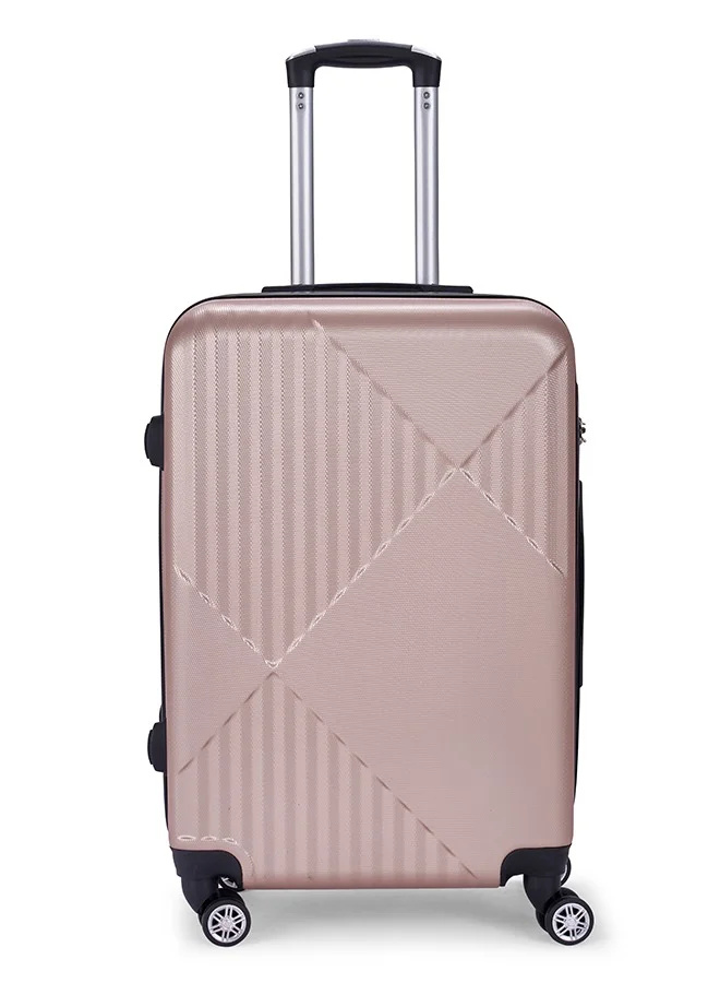 LIMRA A travel bag set consisting of 3 luggage bags Gold
